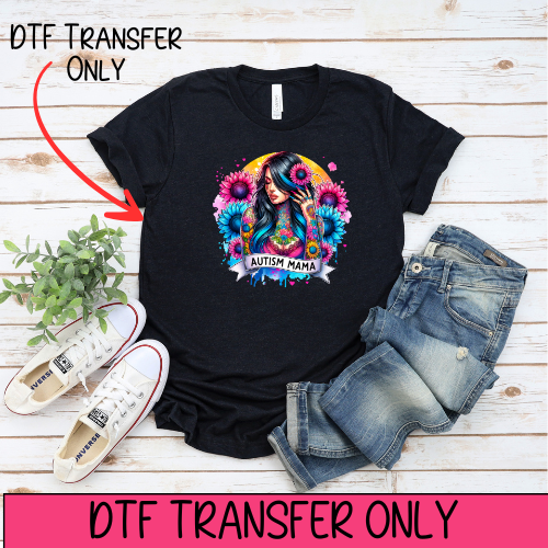 Autism Mama- DTF Transfer