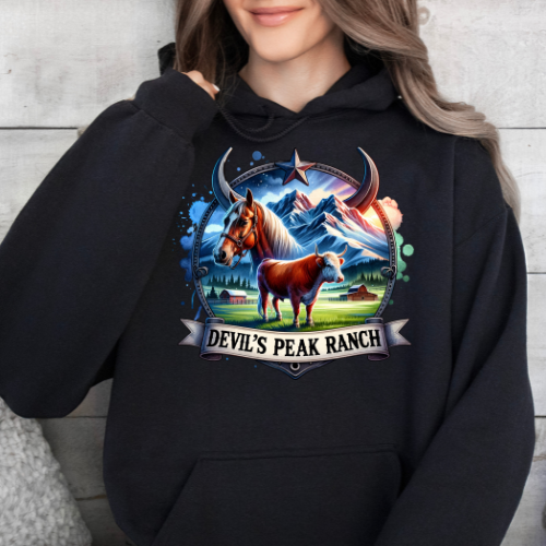 Devil's Ranch- Graphic Hoodie