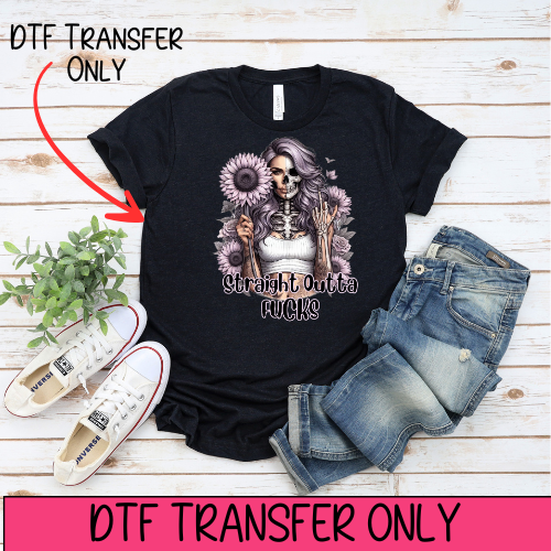 Straight Outta - DTF Transfer