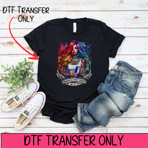 Redbull DTF Transfer