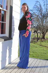 Saige Pants -Royal Blue