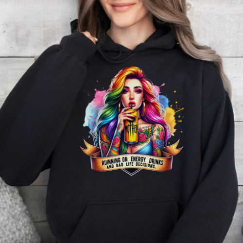 Energy Mother Drink- Graphic Hoodie