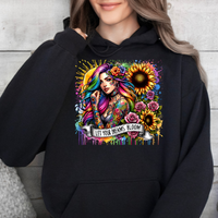 Make Your dreams Bloom- Graphic Hoodie