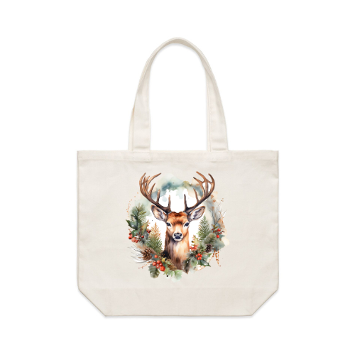 Christmas Deer Tote