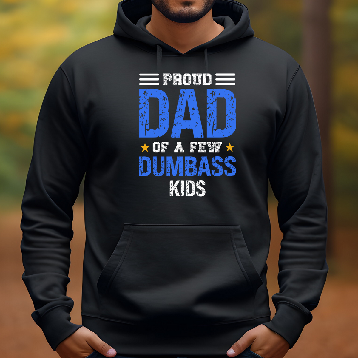 Proud Dad to some ......Hoodie - Men's Graphic Hoodie